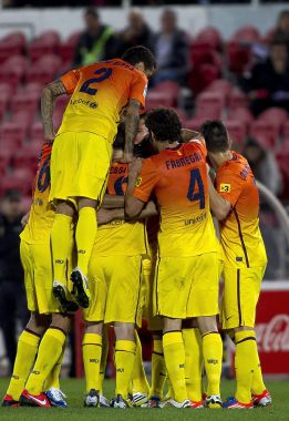 Piqué: "Al final hemos estado en tensión porque podían empatar" Piqué: "Al final hemos estado en tensión porque podían empatar"