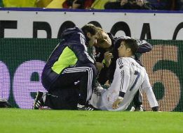 Navarro: "Fue fortuito, no fui a hacer daño a Cristiano Ronaldo" Navarro: "Fue fortuito, no fui a hacer daño a Cristiano Ronaldo"