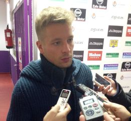 Patrick Ebert es optimista para jugar el domingo ante el Getafe Patrick Ebert es optimista para jugar el domingo ante el Getafe