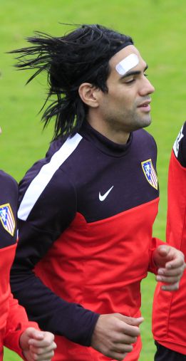 Falcao se entrenó una hora después de aterrizar en Madrid Falcao se entrenó una hora después de aterrizar en Madrid