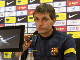 Tito: "A Valdano le gusta el juego del Barça; se identifica con él" Tito: "A Valdano le gusta el juego del Barça; se identifica con él"