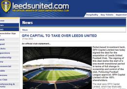 Una empresa con sede en Dubai adquiere el Leeds United Una empresa con sede en Dubai adquiere el Leeds United