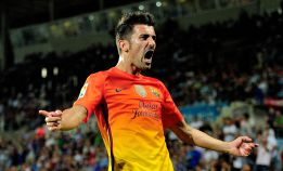 Villa, con molestias en el tobillo, baja en el Ciudad de Valencia Villa, con molestias en el tobillo, baja en el Ciudad de Valencia