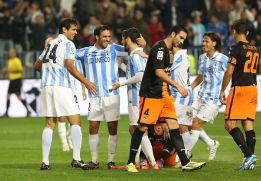 La goleada en Málaga deja en 'shock' a los valencianistas La goleada en Málaga deja en 'shock' a los valencianistas