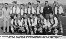 El Alcoyano superó al Real Madrid en la campaña 1947-48