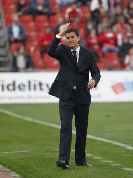 Javi Gracia: "No tuvimos suerte en la última jugada" Javi Gracia: "No tuvimos suerte en la última jugada"
