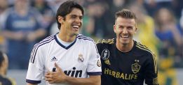 Beckham: "Los Galaxy harían cualquier cosa por Kaká..." Beckham: "Los Galaxy harían cualquier cosa por Kaká..."