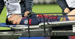Cunde el pánico en el Camp Nou por la lesión de Leo Messi Cunde el pánico en el Camp Nou por la lesión de Leo Messi