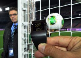 La tecnología de línea de meta nace en el Mundialito 2012 La tecnología de línea de meta nace en el Mundialito 2012