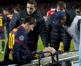 Messi se ejercita en el gimnasio en el día libre del equipo Messi se ejercita en el gimnasio en el día libre del equipo