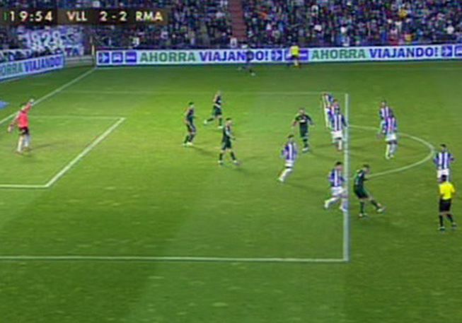 Pérez Montero le anuló un gol legal a Sergio Ramos con 2-2
