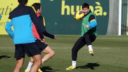 Leo Messi vuelve a escena Leo Messi vuelve a escena