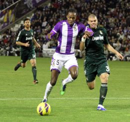 Pepe sumó ante el Valladolid su victoria número 100 en la Liga Pepe sumó ante el Valladolid su victoria número 100 en la Liga