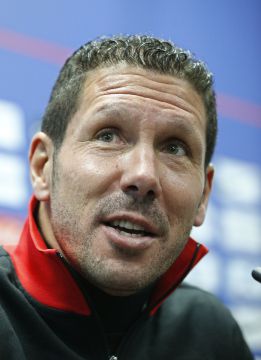 "No sé si se repetirá que uno del Atlético haga cinco goles" "No sé si se repetirá que uno del Atlético haga cinco goles"