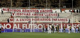 Presa: "Hemos pedido jugar los domingos a las doce" Presa: "Hemos pedido jugar los domingos a las doce"