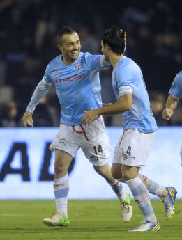 Bustos: "Llegué a pensar que me retiraría sin marcar un gol" Bustos: "Llegué a pensar que me retiraría sin marcar un gol"