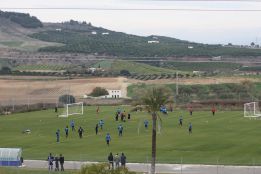 La plantilla rojiblanca ya se concentra en Alhaurín La plantilla rojiblanca ya se concentra en Alhaurín