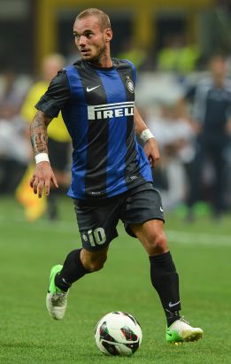 Sneijder seguirá en la grada Sneijder seguirá en la grada