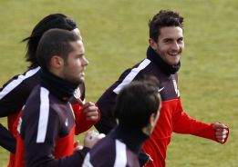 Koke: "Tenemos que trabajar entre todos para parar a Messi" Koke: "Tenemos que trabajar entre todos para parar a Messi"