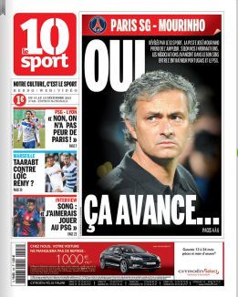 El PSG cuenta con Mourinho, según publica 'Le 10 Sport' El PSG cuenta con Mourinho, según publica 'Le 10 Sport'
