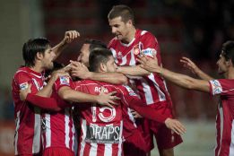 El Girona duerme segundo y deja al Villarreal a seis puntos El Girona duerme segundo y deja al Villarreal a seis puntos