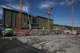 El nuevo San Mamés ya tiene en pie su ''esqueleto'' completo El nuevo San Mamés ya tiene en pie su ''esqueleto'' completo