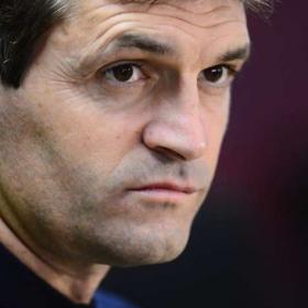 Tito back at Barcelona's training ground today Tito back at Barcelona's training ground today