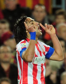 Falcao: 'Me pongo un 9,5 en 2012' Falcao: 'Me pongo un 9,5 en 2012'