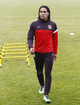 Falcao y el vestuario atlético: "El más ligón es Courtois" Falcao y el vestuario atlético: "El más ligón es Courtois"