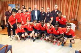 Arona se engalana para la Champions Sub-12 Arona se engalana para la Champions Sub-12