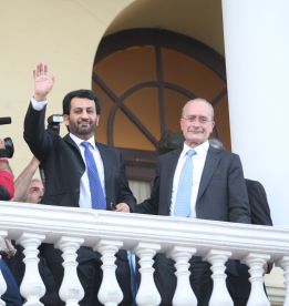 Alcaldía y Diputación de Málaga expresan al CSD su inquietud Alcaldía y Diputación de Málaga expresan al CSD su inquietud