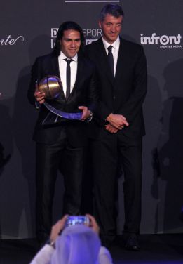 Falcao: "En el futuro vendrá otra Liga pero soy feliz en el Atleti" Falcao: "En el futuro vendrá otra Liga pero soy feliz en el Atleti"