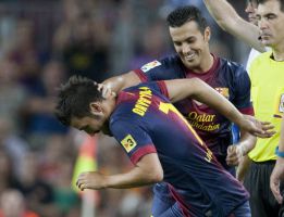 Pedro: "David Villa está en su mejor nivel y lo va a demostrar" Pedro: "David Villa está en su mejor nivel y lo va a demostrar"
