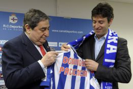 Domingos: "Es un orgullo entrenar al Deportivo" Domingos: "Es un orgullo entrenar al Deportivo"