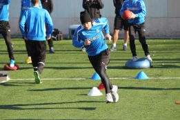 Cristian Álvarez sigue al margen y Javi López se hiere el labio Cristian Álvarez sigue al margen y Javi López se hiere el labio