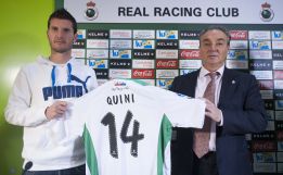 Quini: "El Racing es el reto más bonito de toda mi carrera" Quini: "El Racing es el reto más bonito de toda mi carrera"