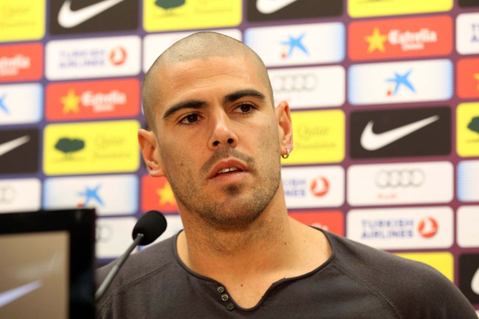 Valdés: "No descarto ver otras culturas y otros tipos de fútbol" Valdés: "No descarto ver otras culturas y otros tipos de fútbol"
