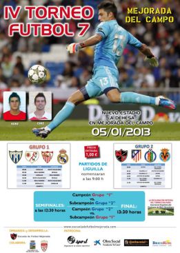 Adán impulsa un torneo con fines benéficos en Mejorada Adán impulsa un torneo con fines benéficos en Mejorada