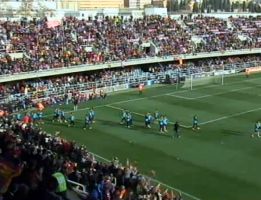 El Mini se llena para ver la sesión del Barcelona El Mini se llena para ver la sesión del Barcelona