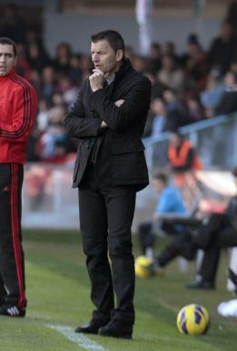 Djukic: "El Celta nos ha castigado con su contraataque" Djukic: "El Celta nos ha castigado con su contraataque"