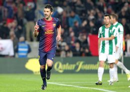 Sólo Messi mejora las buenas cifras anotadoras de David Villa Sólo Messi mejora las buenas cifras anotadoras de David Villa