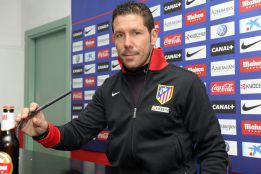 Simeone: "Me gustaría que el Atleti no sea un club trampolín" Simeone: "Me gustaría que el Atleti no sea un club trampolín"