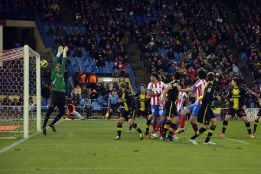 Pleno del Atleti en el Calderón Pleno del Atleti en el Calderón