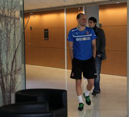 Martin Petrov: "No estoy muy joven pero Aguirre confía en mí" Martin Petrov: "No estoy muy joven pero Aguirre confía en mí"
