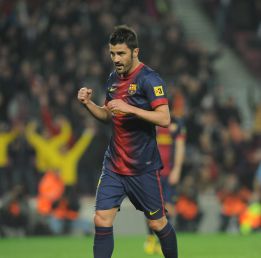 Se confirma la baja de David Villa para recibir al Málaga Se confirma la baja de David Villa para recibir al Málaga