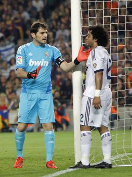 Con Casillas y Marcelo Con Casillas y Marcelo