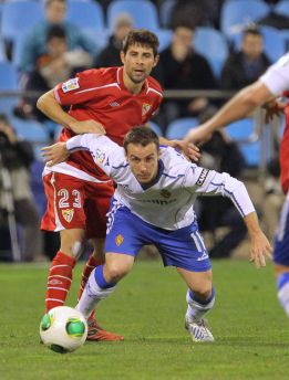 Zaragoza y Sevilla deciden jugarse la Copa a un partido Zaragoza y Sevilla deciden jugarse la Copa a un partido