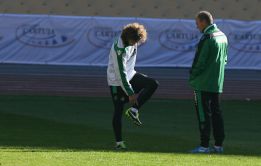 Mel recupera a Ángel y convoca a 18 jugadores ante el Atlético Mel recupera a Ángel y convoca a 18 jugadores ante el Atlético