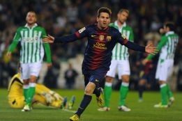 Messi, 1,47 goles por partido Messi, 1,47 goles por partido