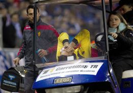 Aouate, baja por esguince del ligamento de la rodilla derecha Aouate, baja por esguince del ligamento de la rodilla derecha